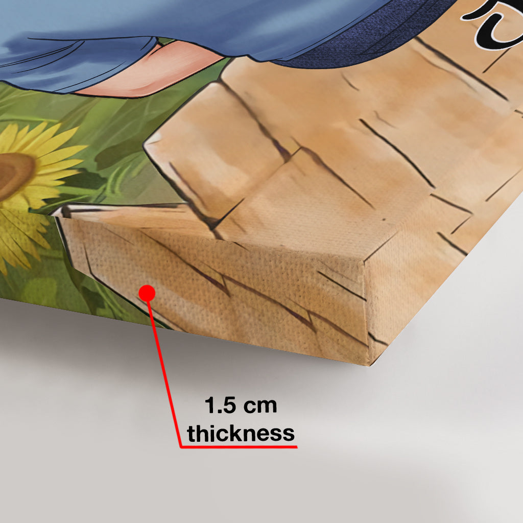 I Still Talk About You - Personalized Memorial Canvas And Poster