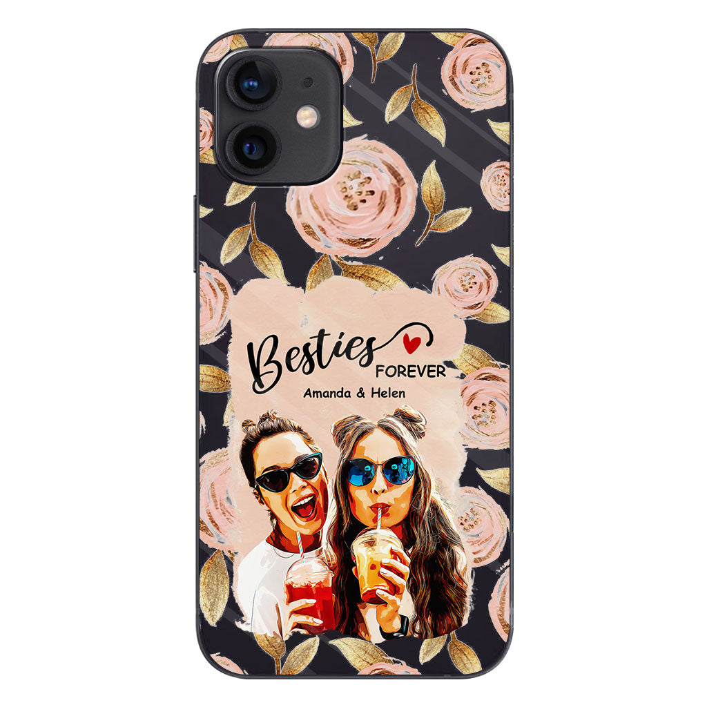 Besties Forever - Personalized Bestie Clear Phone Case