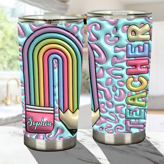 Teacher Life - Personalized Teacher Tumbler