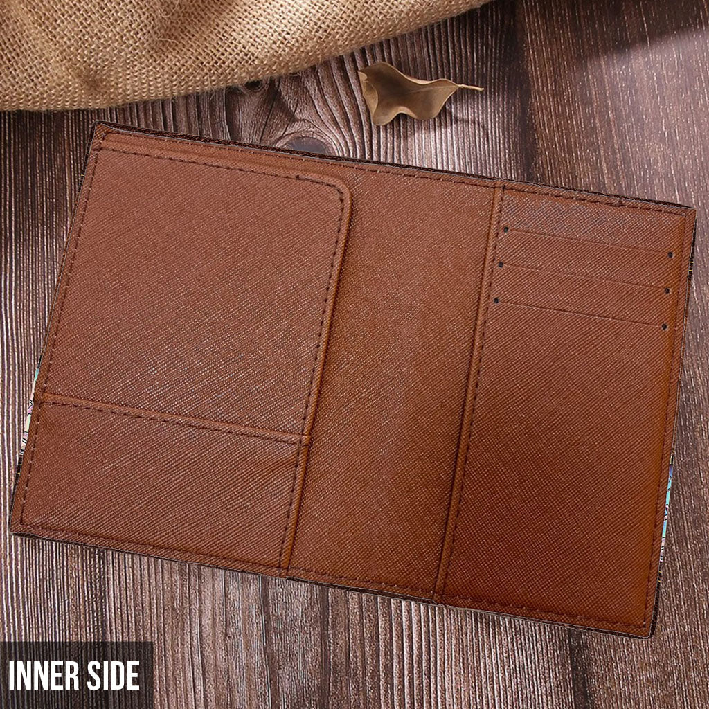 Pink Stethoscope - Personalized Nurse Passport Holder