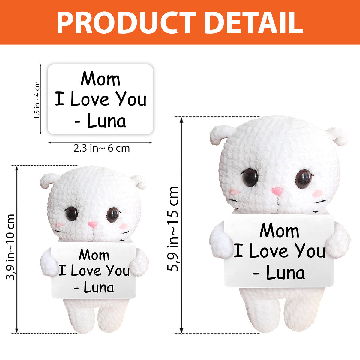 Crochet Pets From Real Photo - Gift for cat lovers, dog lover, cat lover - Personalized Hand Knitted Figurine