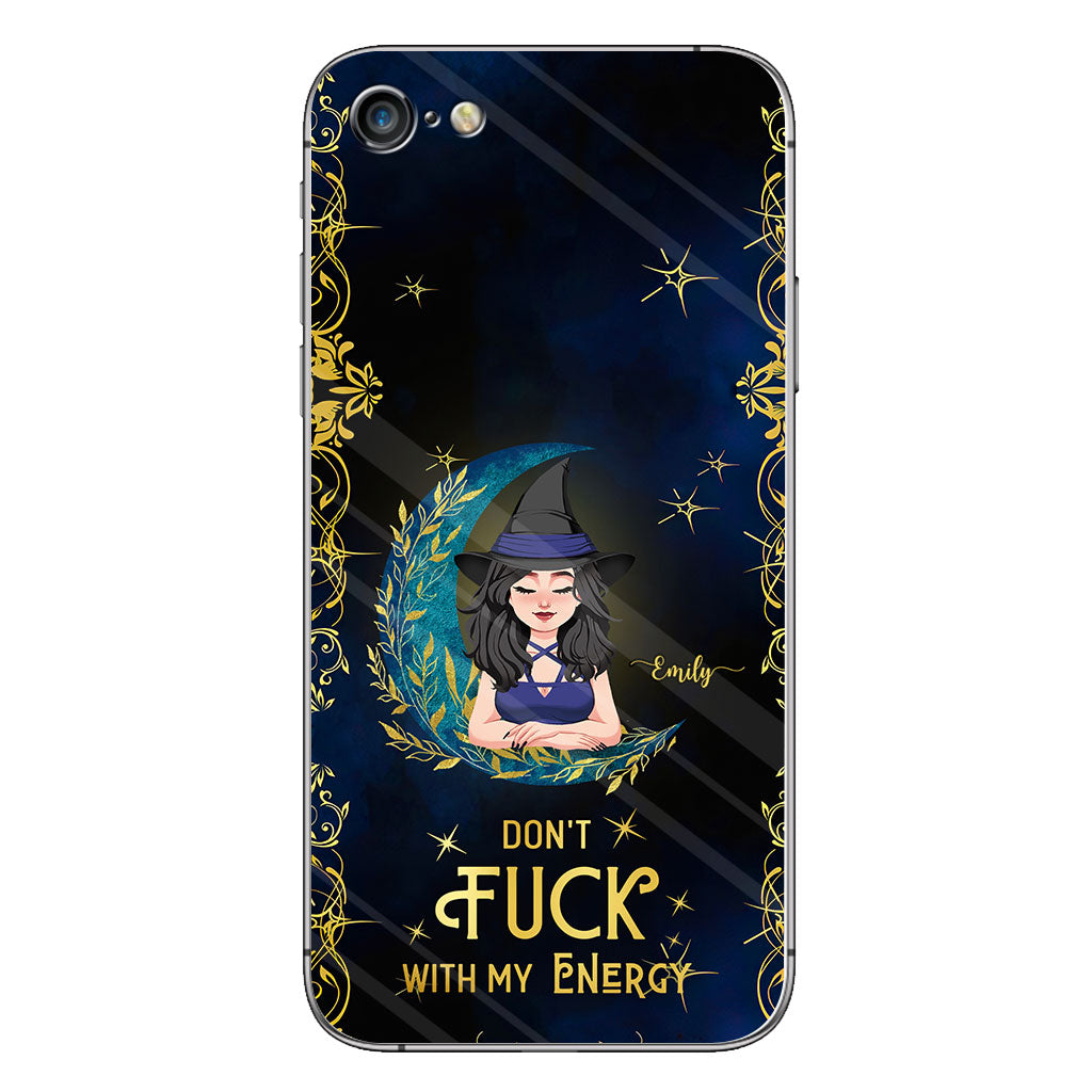 Don't F With My Energy - Personalized Witch Phone Case