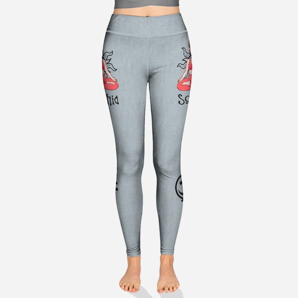 Namaste - Personalized Yoga Leggings