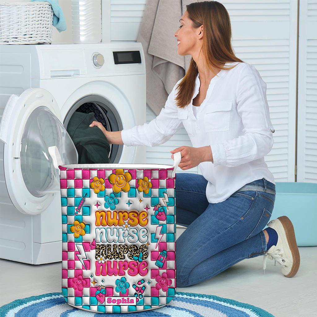 Nurse Life - Nurse gift for mom, her, wife, girlfriend, friend - Personalized Storage Basket