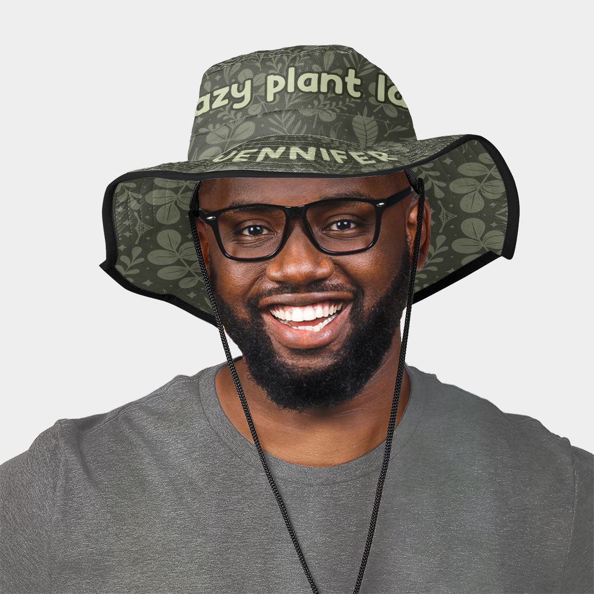 Crazy Plant Lady - Personalized Gardening Boonie Hat