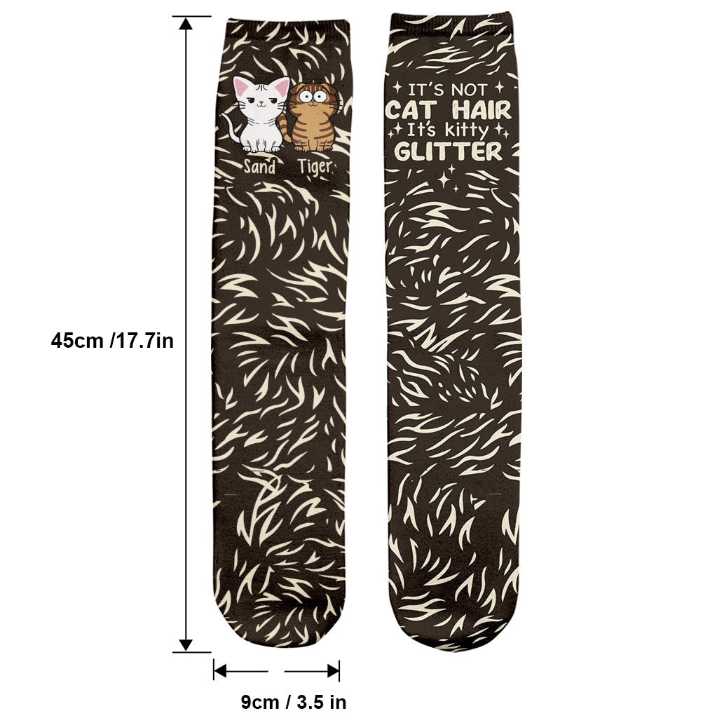 It's Not Cat Hair - Personalized Cat Socks