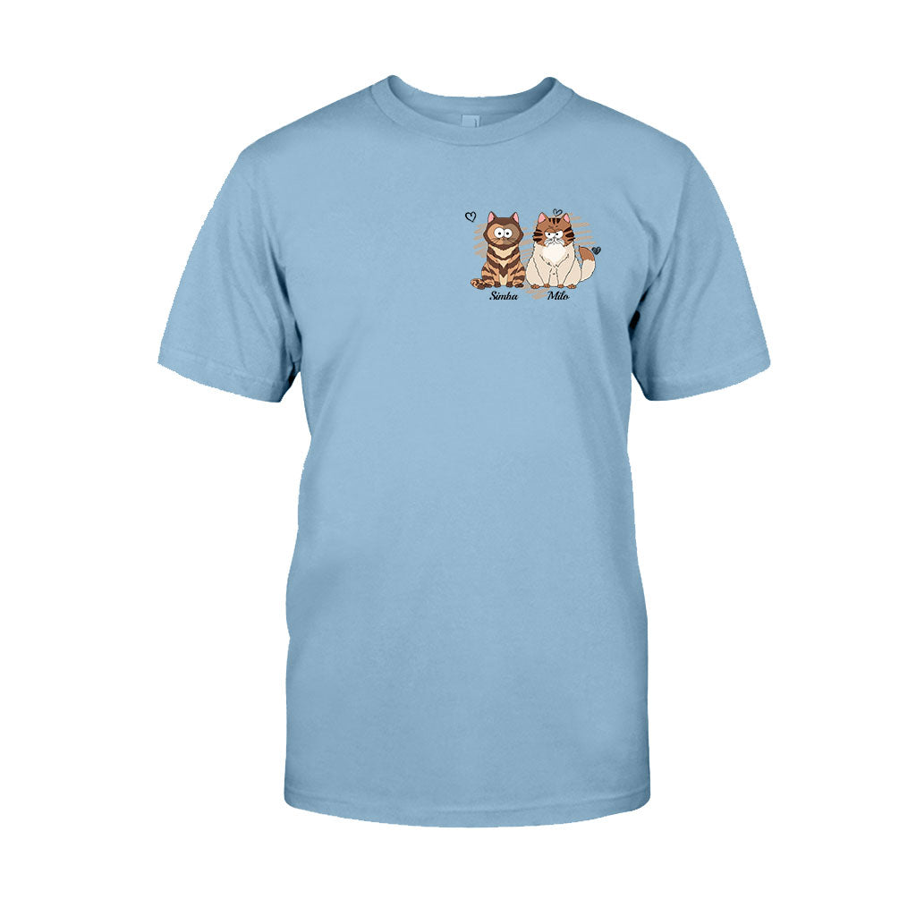 In My Dog/ Cat Mom Era - Personalized Cat T-shirt And Hoodie