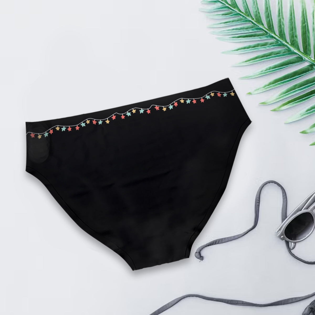 Together On The Naughty List - Personalized Couple Women Briefs & Men Boxer Briefs