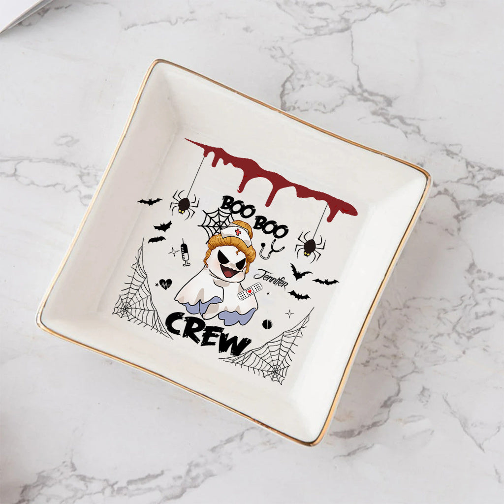 Boo Boo Crew - Personalized Nurse Jewelry Dish
