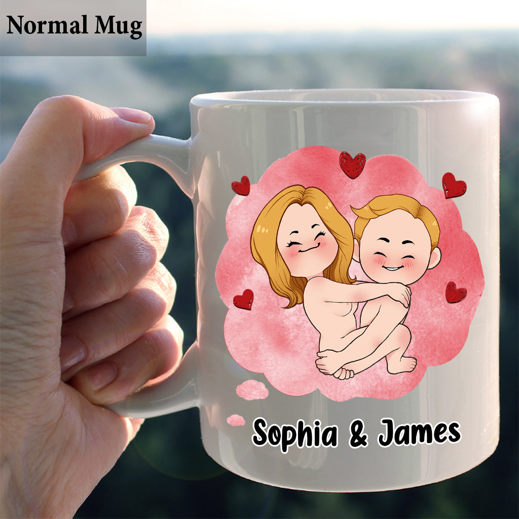 If You Could Read My Mind - Personalized Couple Mug