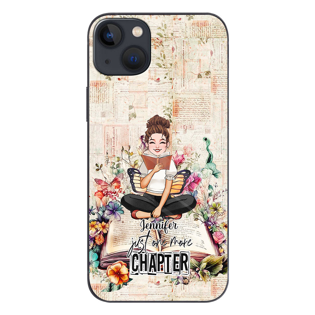 Just One More Chapter - Personalized Book Phone Case