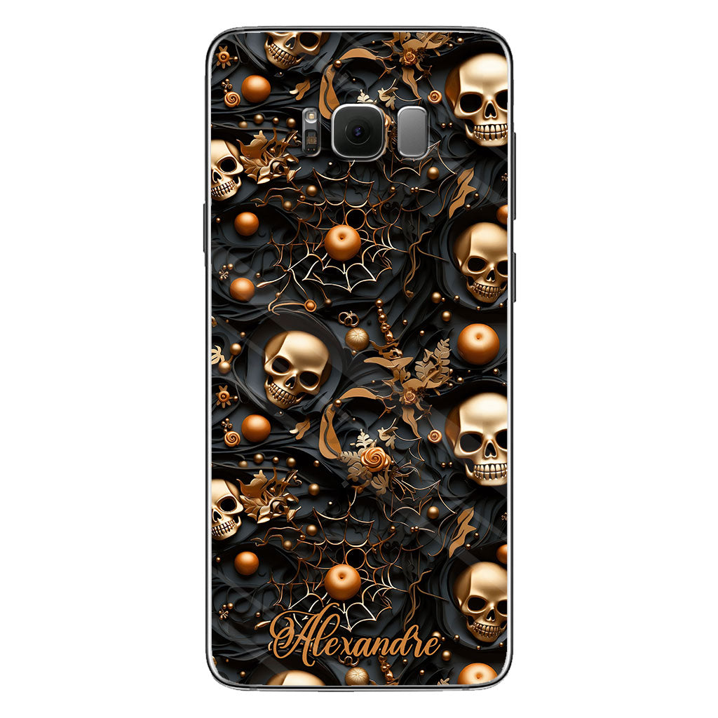 Gold Skull - Personalized Skull Phone Case