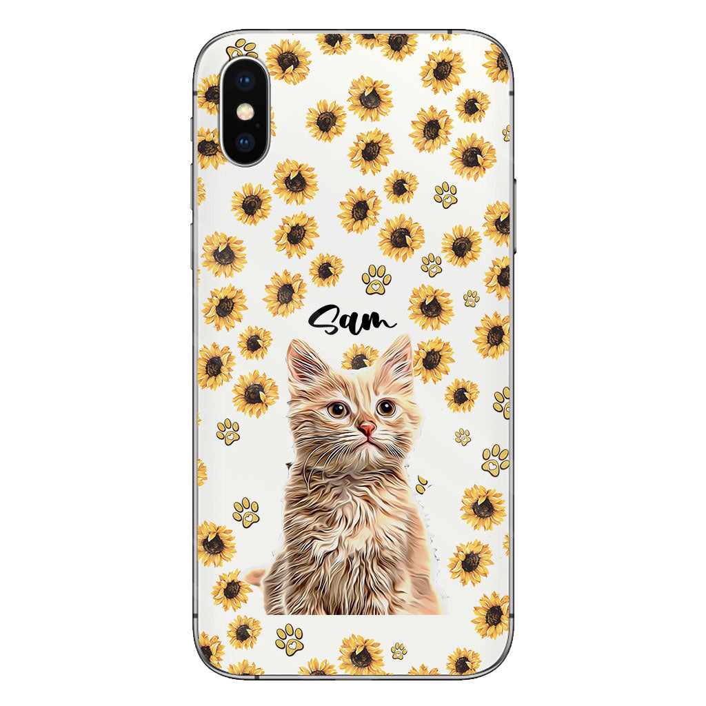 You Are My Sunshine - Personalized Dog Clear Phone Case