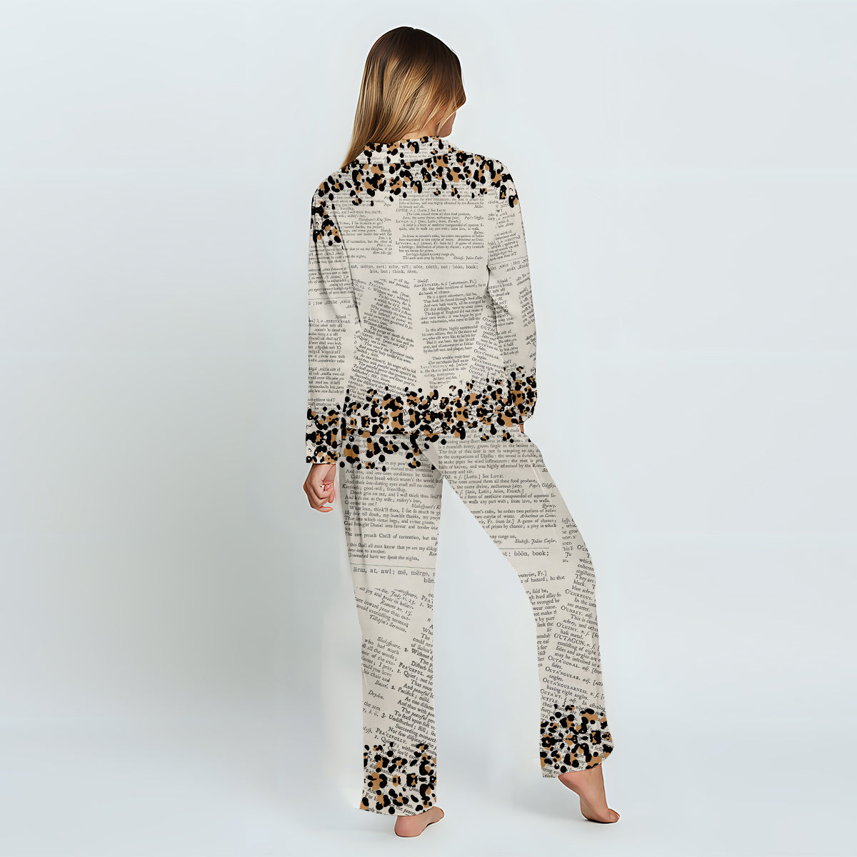 One More Chapter - Personalized Book Button Down Pajamas