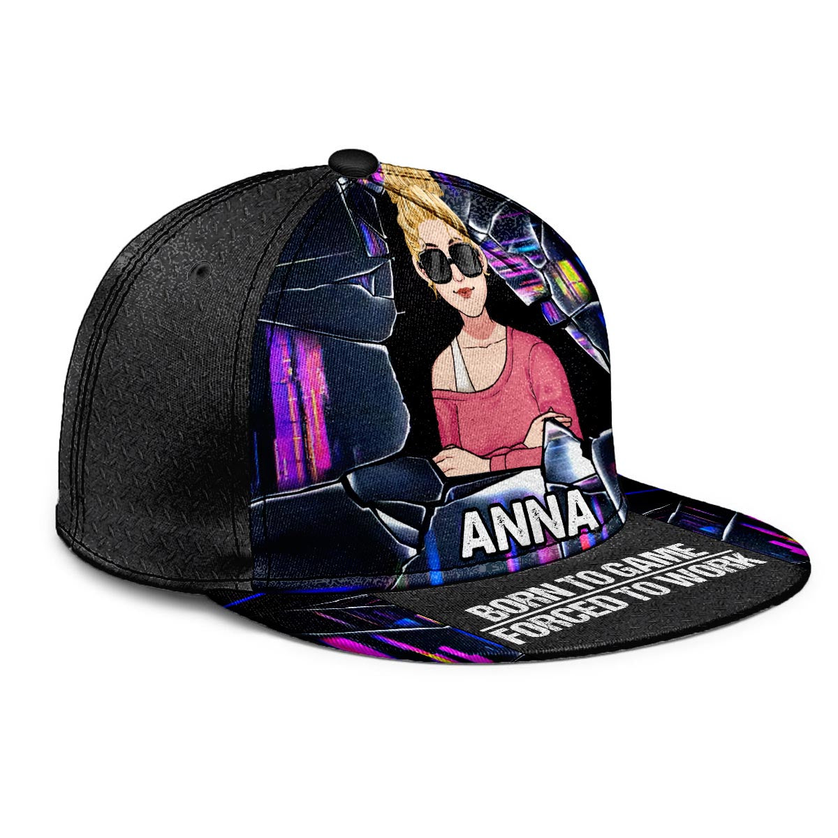 Born To Game - Personalized Video Game Snapback