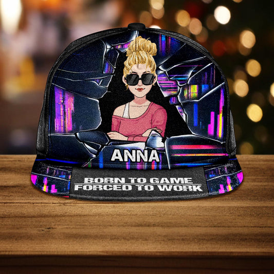 Born To Game - Personalized Video Game Snapback