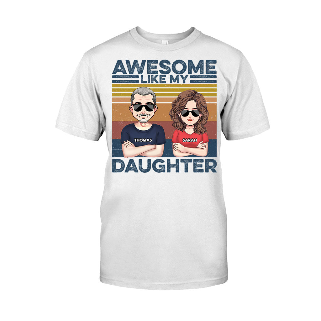 Like Father Like Son - Gift for dad, dad - Personalized T-shirt And Hoodie