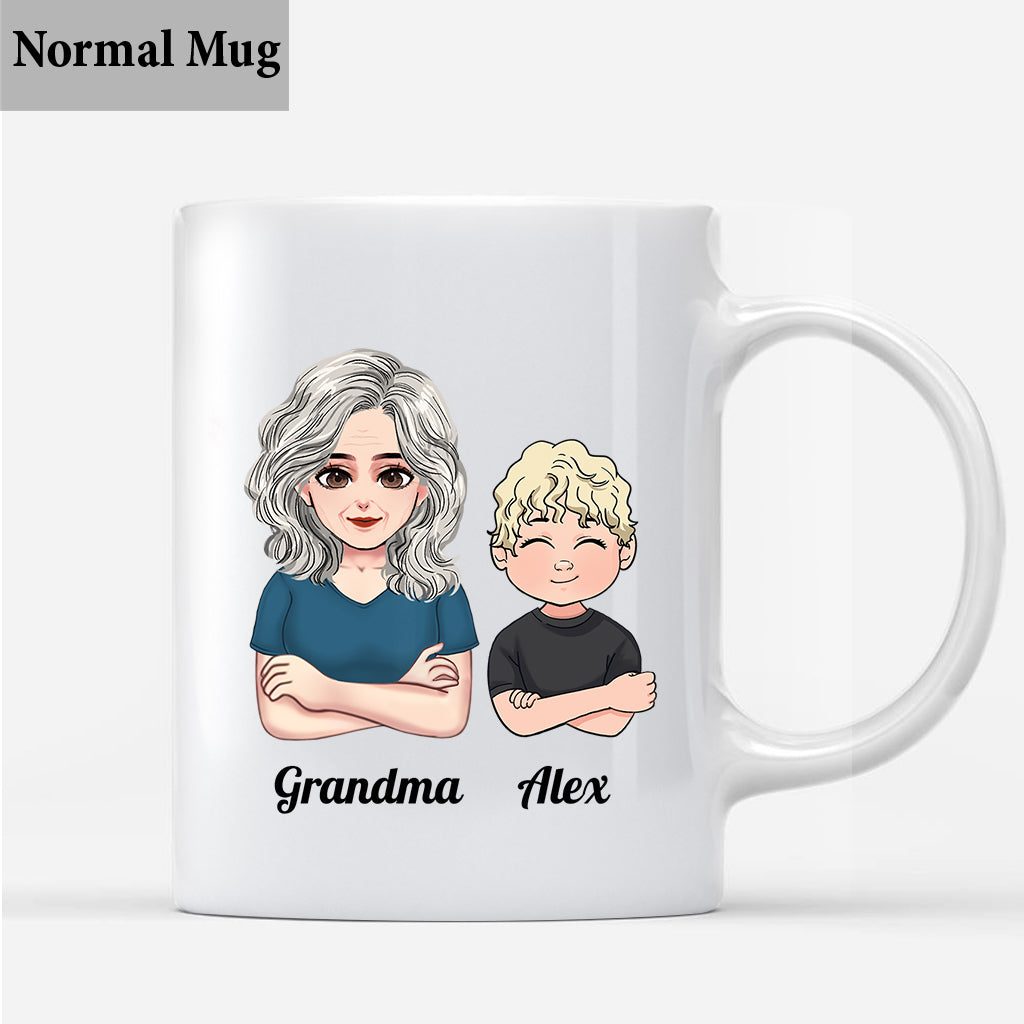 Like Mother Like Daughter Oh Crap - Family gift for aunt, mom, grandma - Personalized Mug