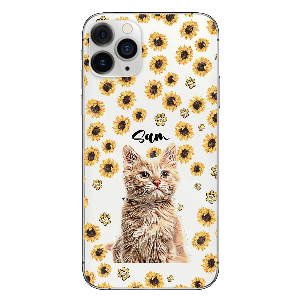 You Are My Sunshine - Personalized Dog Clear Phone Case