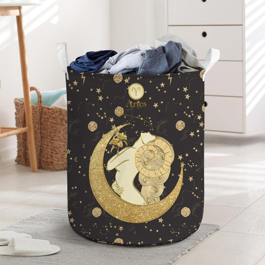 Zodiac Sign - Personalized Horoscope Storage Basket
