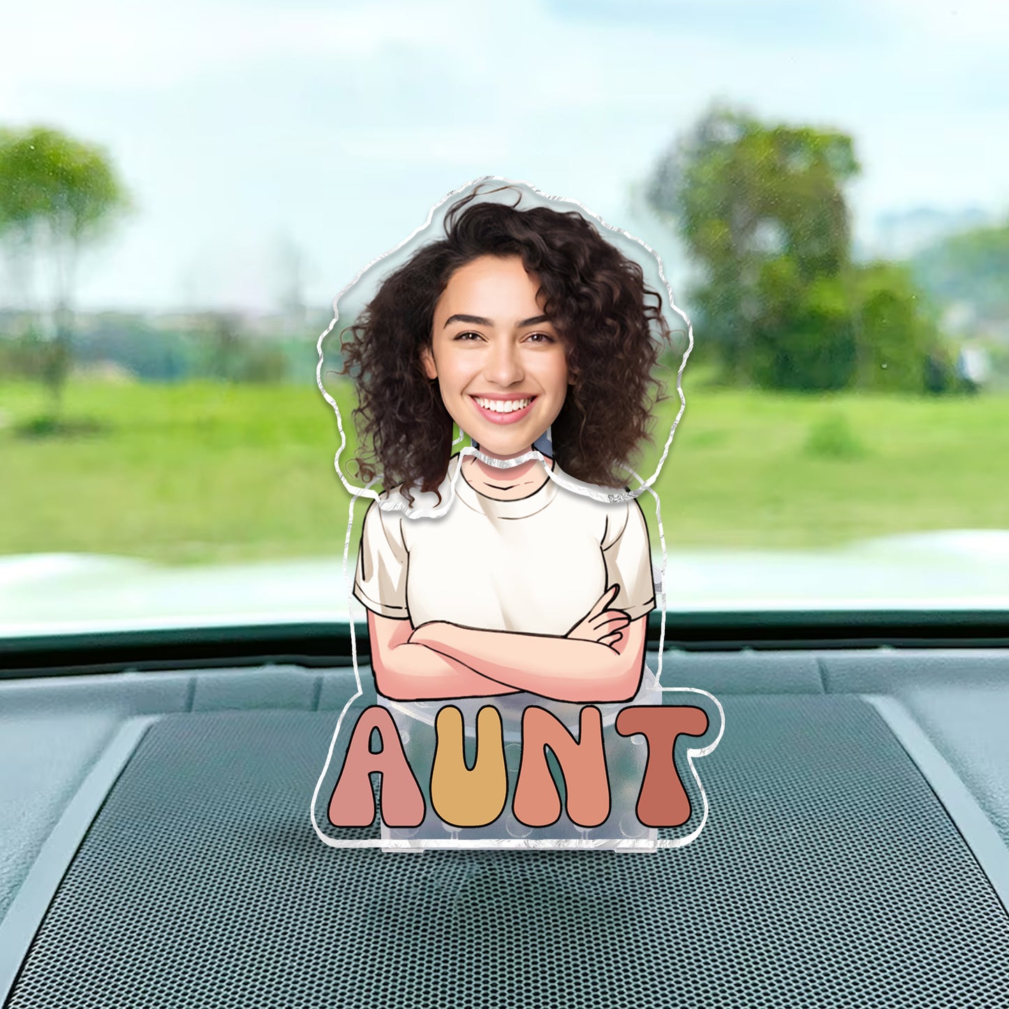 Auntie - Gift for Aunt - Personalized Custom Shaking Head