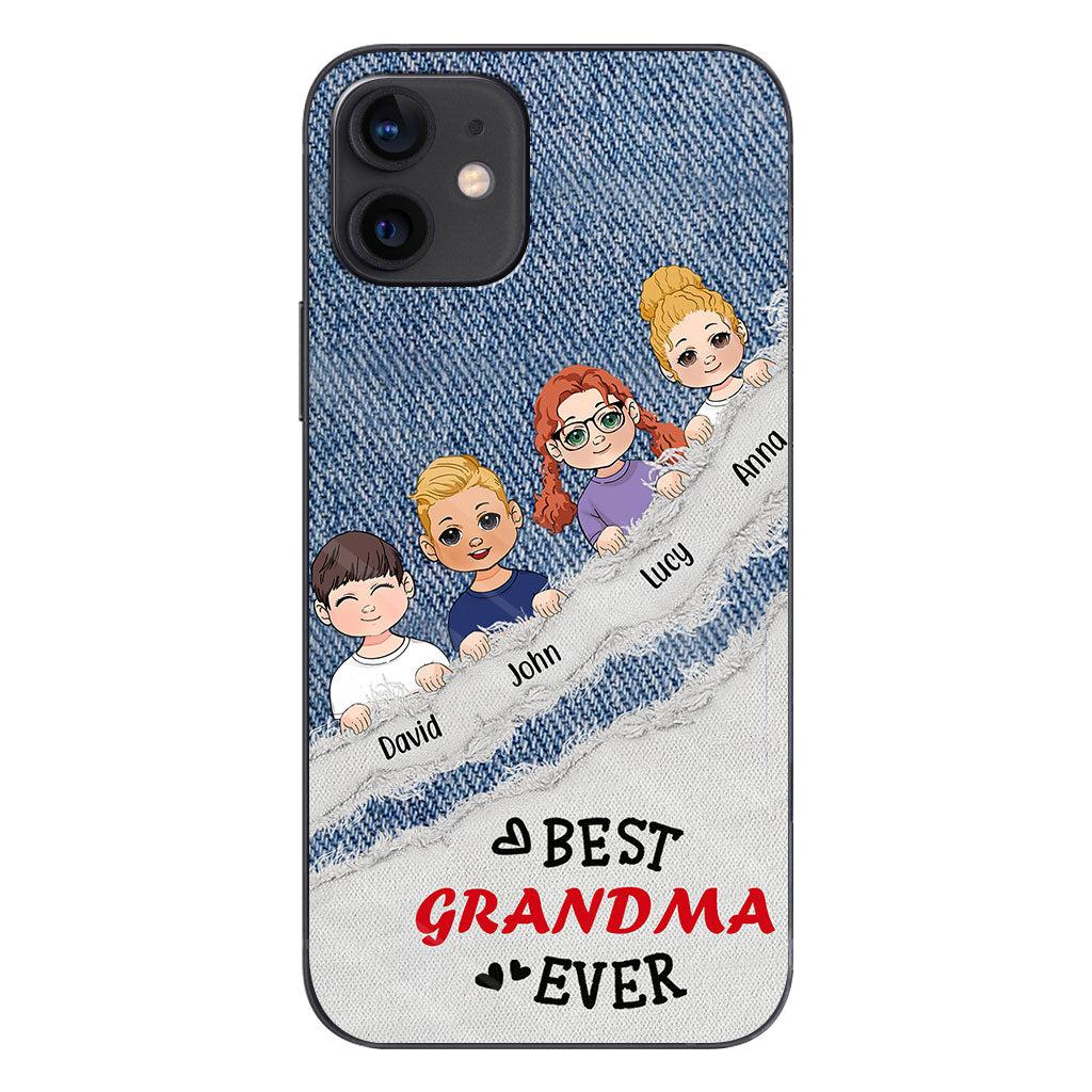 Best Grandma Ever - Personalized Grandma Phone Case