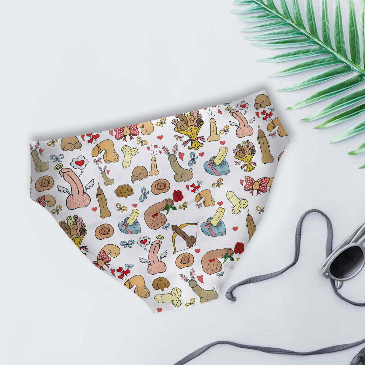 All I Want For Christmas - Personalized Couple Women Briefs & Men Boxer Briefs