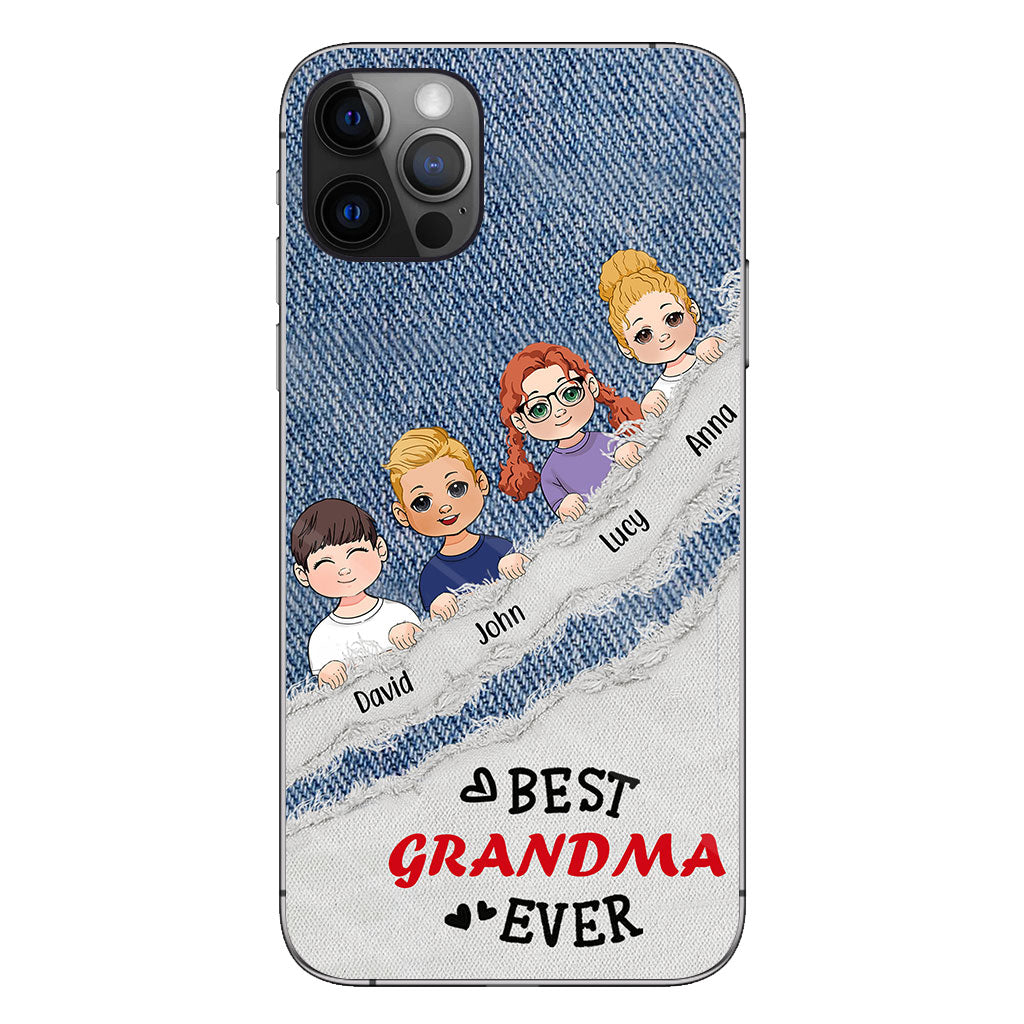 Best Grandma Ever - Personalized Grandma Phone Case