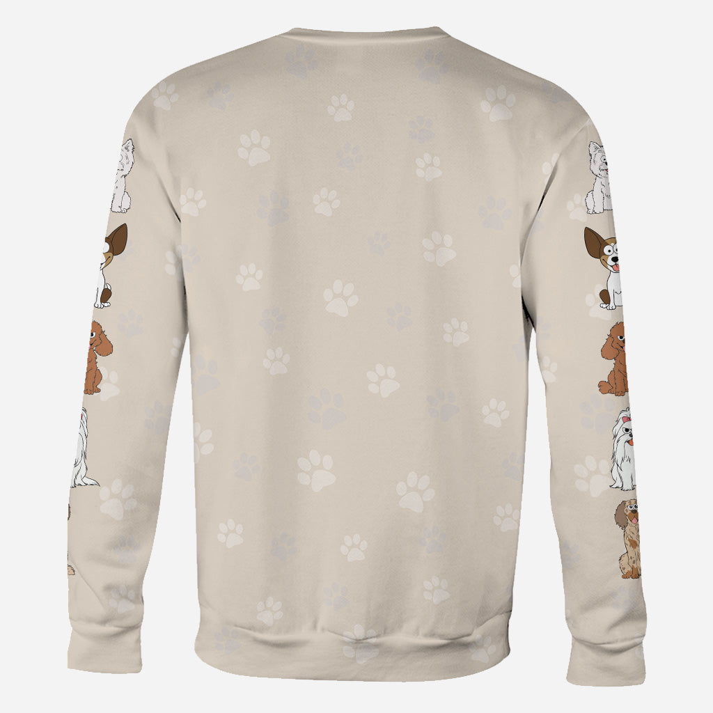 Dog Mom/ Cat Mom/ Fur Mom / Dog Dad/ Cat Dad... - Personalized Dog All Over Shirt