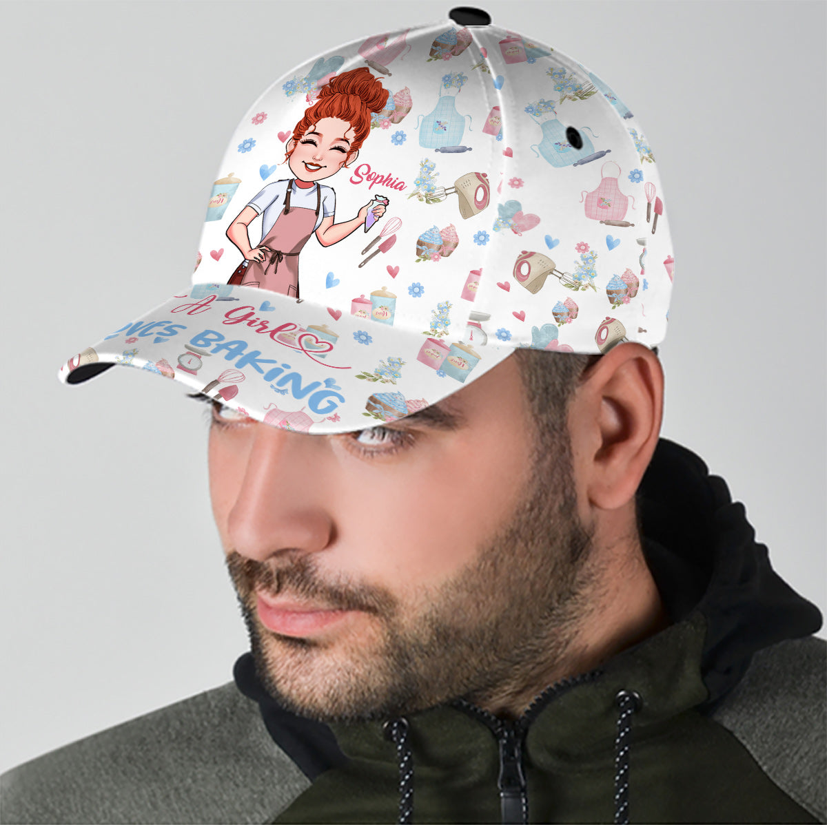 Just A Girl Who Loves Baking - Personalized Baking Classic Cap