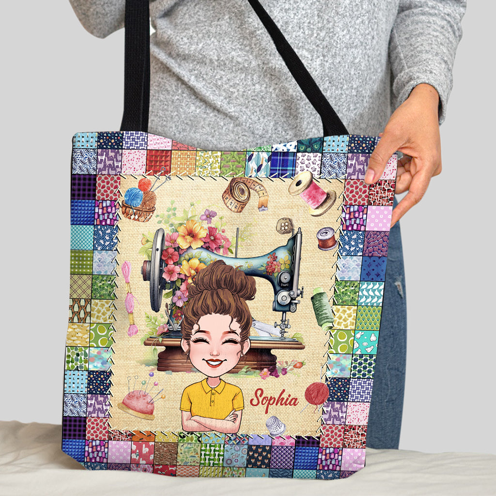 I Sew But - Personalized Sewing Tote Bag