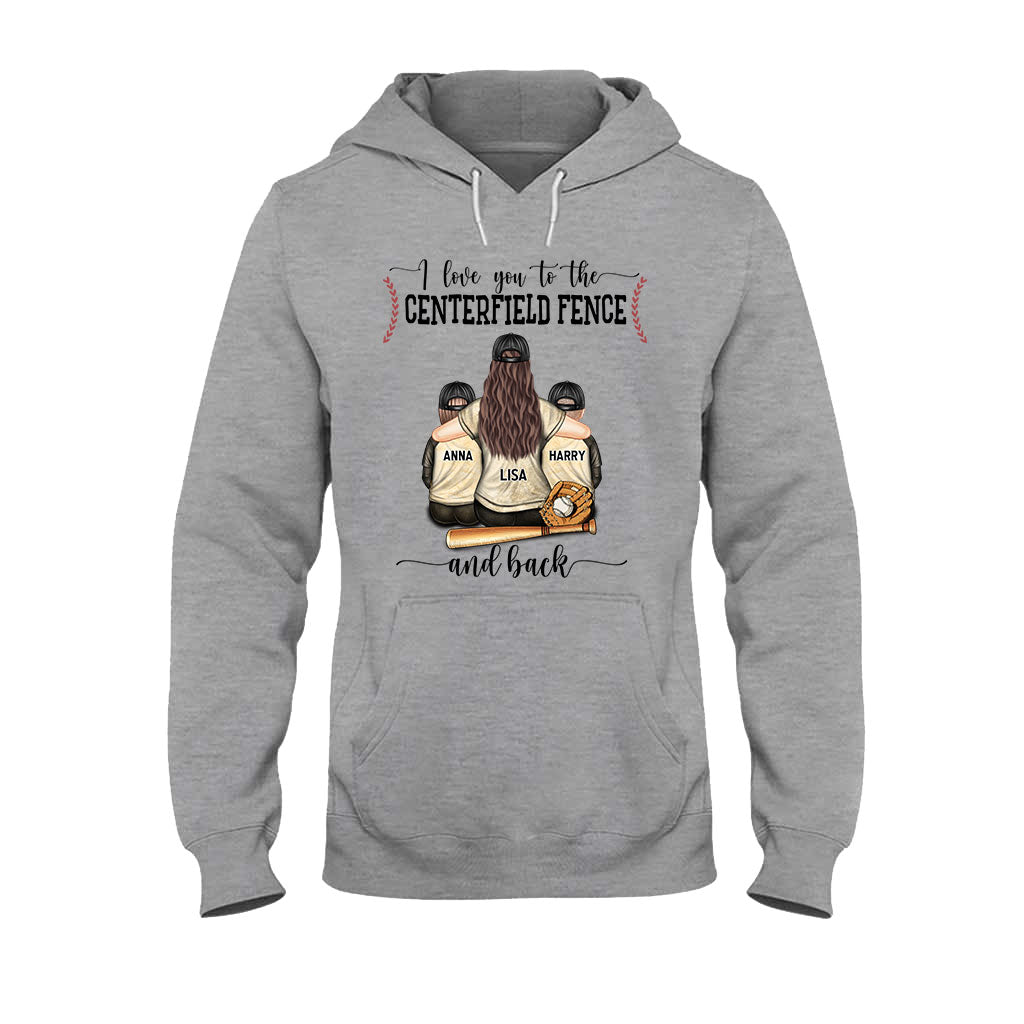 My Heart Is On That Field - Personalized Baseball T-shirt And Hoodie