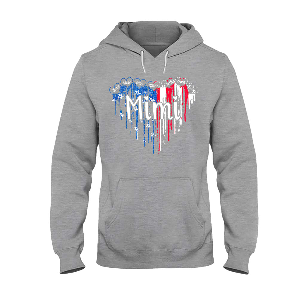 My Grandkids - Personalized Grandma T-shirt & Hoodie