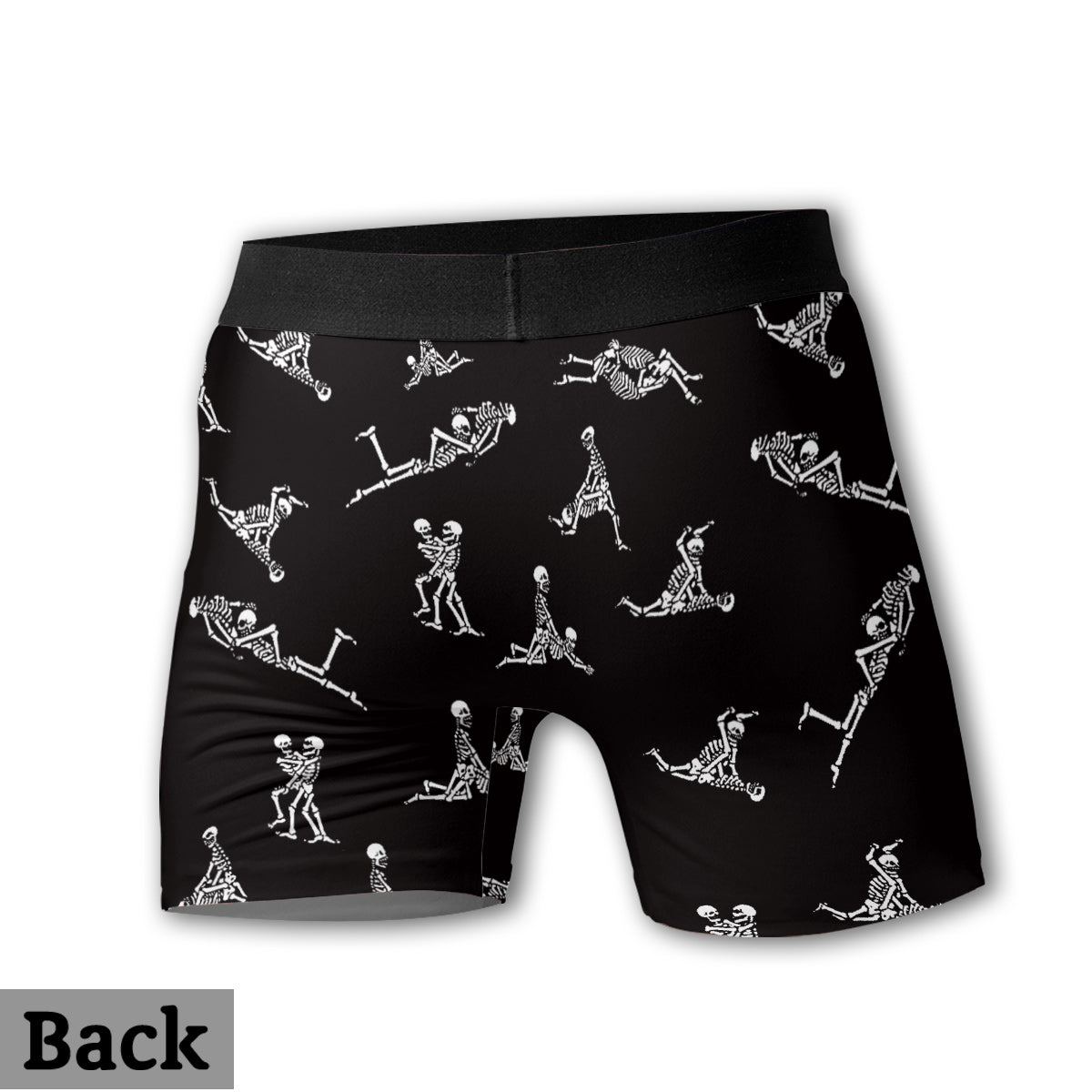 Let's Bone - Personalized Skull Women Briefs & Men Boxer Briefs