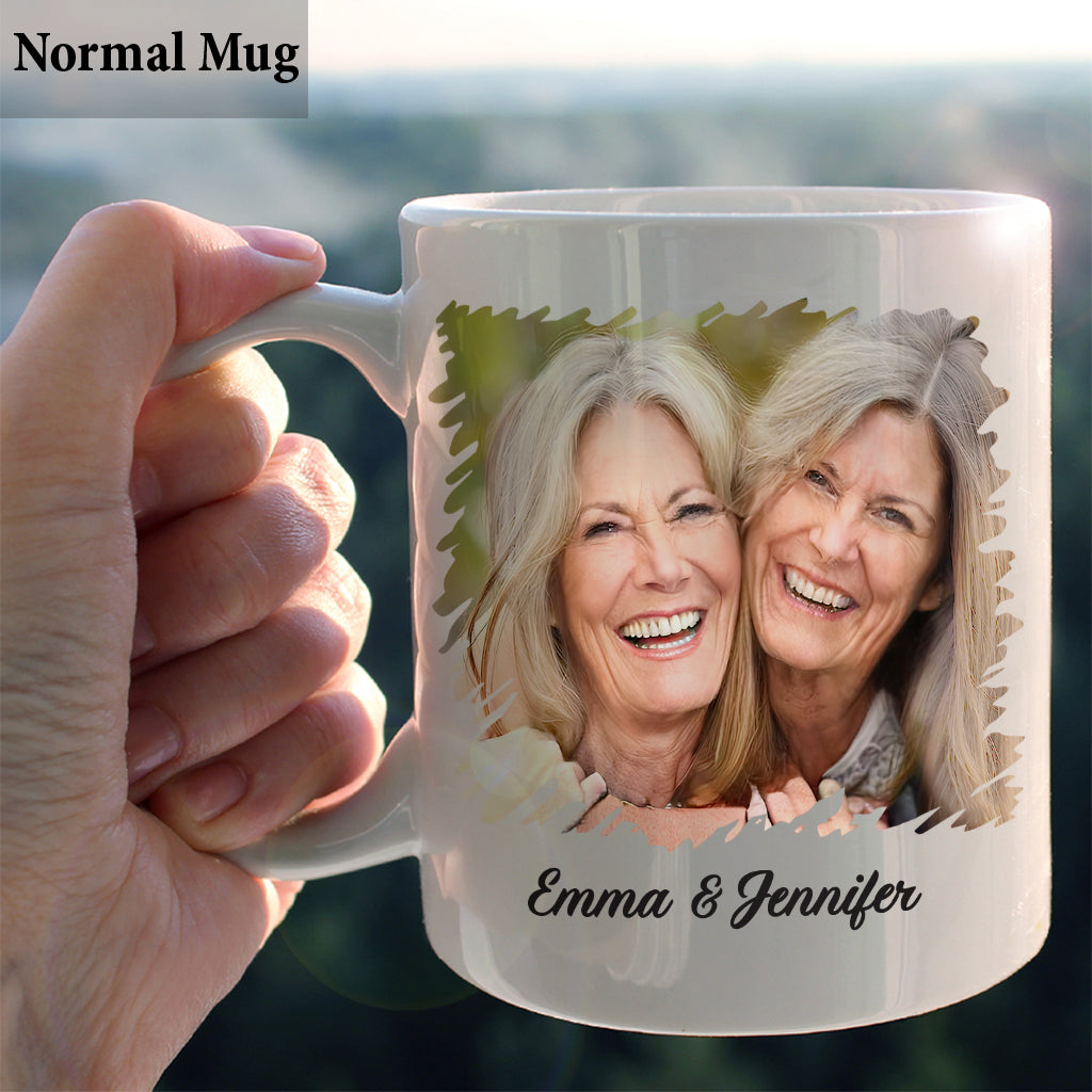 We’ll Be Friends Until We’re Old And Senile - Personalized Bestie Mug