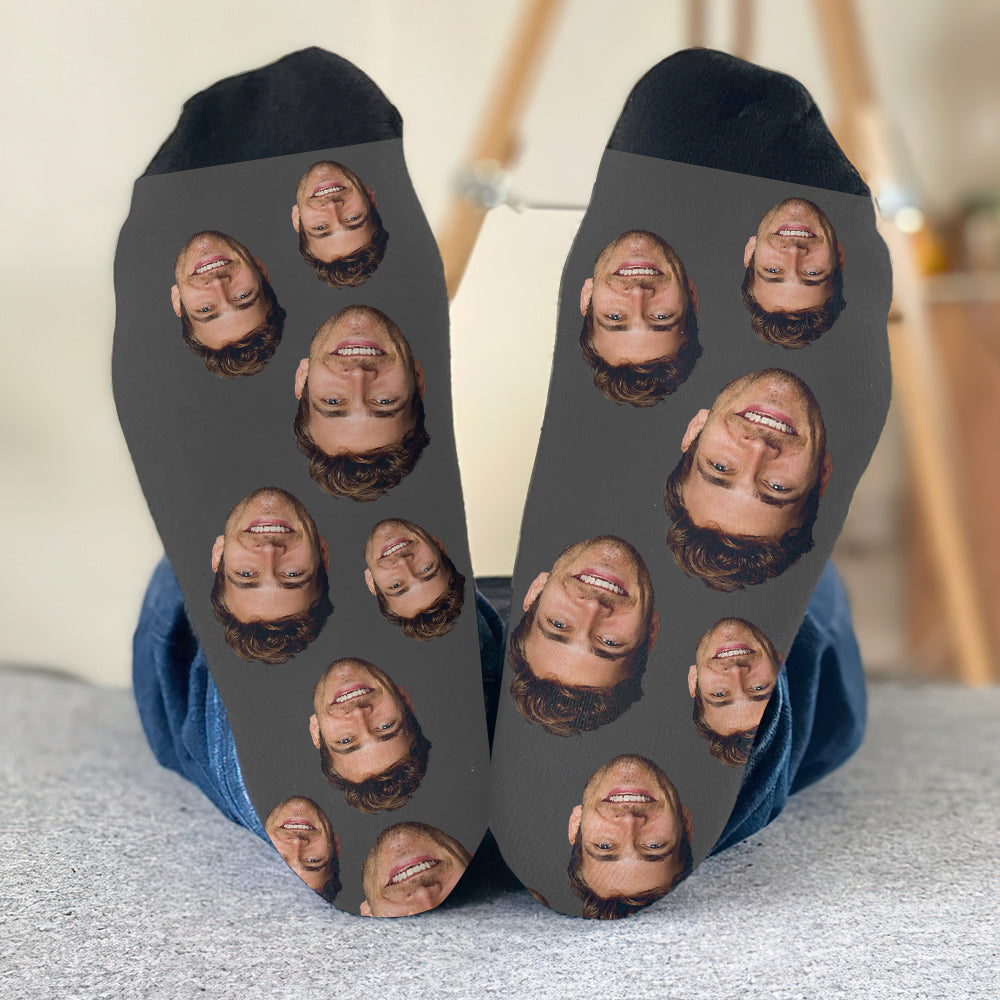 Custom Face - Personalized Uncle Socks