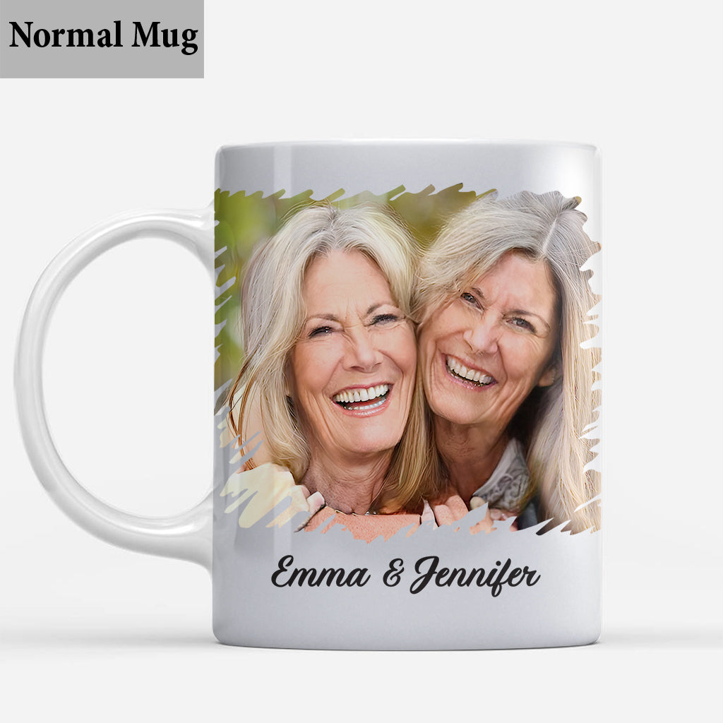 We’ll Be Friends Until We’re Old And Senile - Personalized Bestie Mug