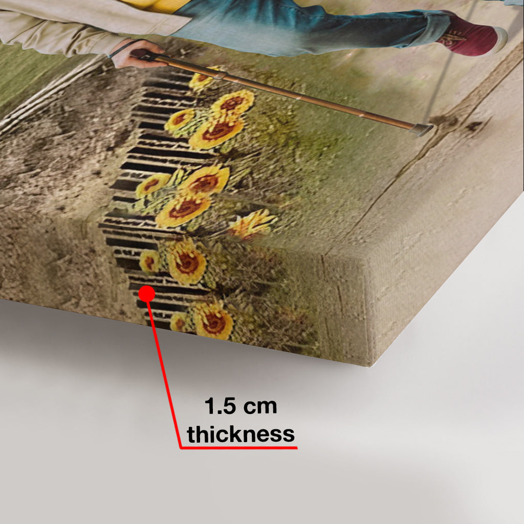 I Had You And You Had Me - Personalized Husband And Wife Canvas And Poster