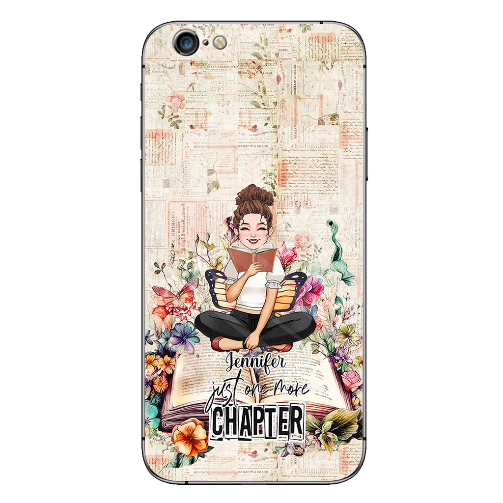 Just One More Chapter - Personalized Book Phone Case
