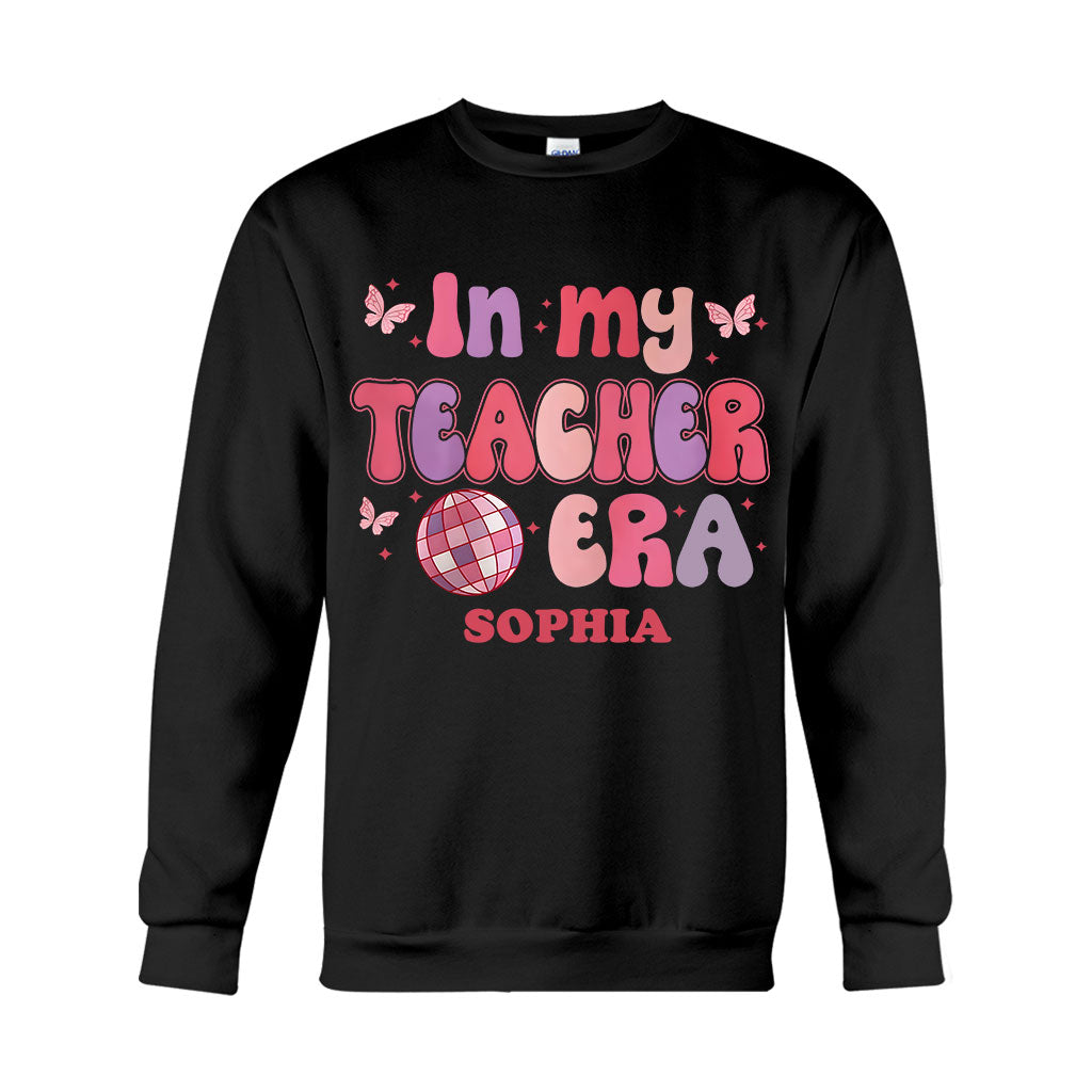 In My Teacher Era - Personalized Teacher T-shirt And Hoodie