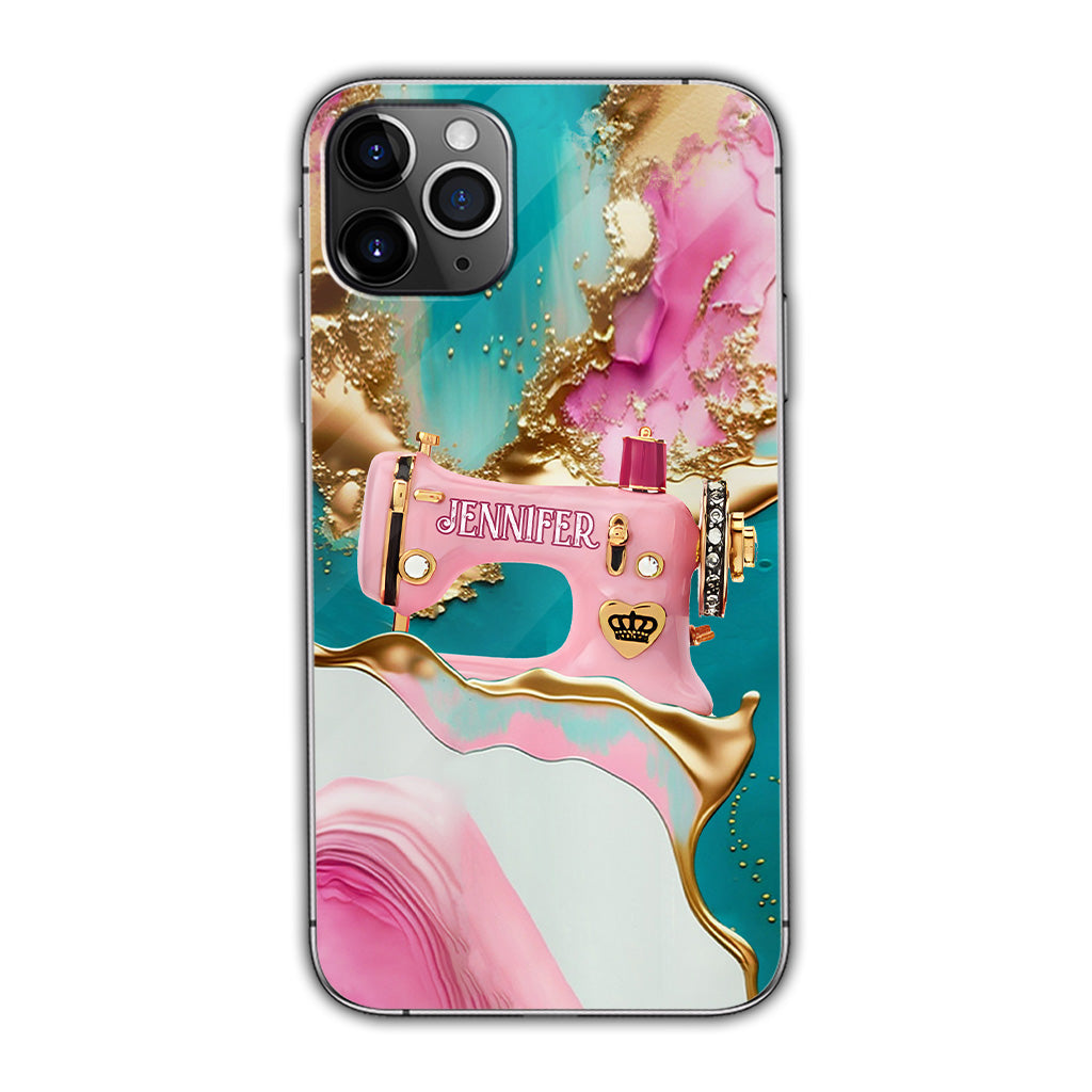 Love Sewing - Personalized Sewing Phone Case