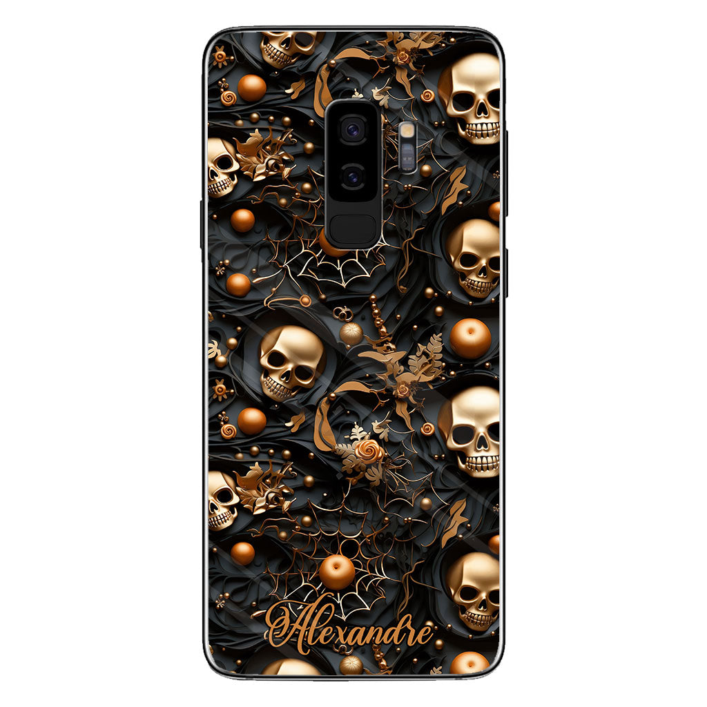 Gold Skull - Personalized Skull Phone Case