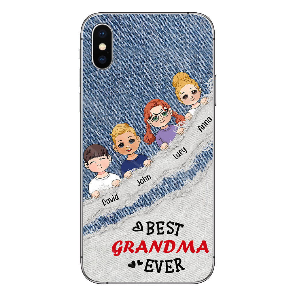 Best Grandma Ever - Personalized Grandma Phone Case