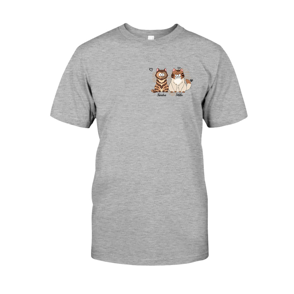 In My Dog/ Cat Mom Era - Personalized Cat T-shirt And Hoodie