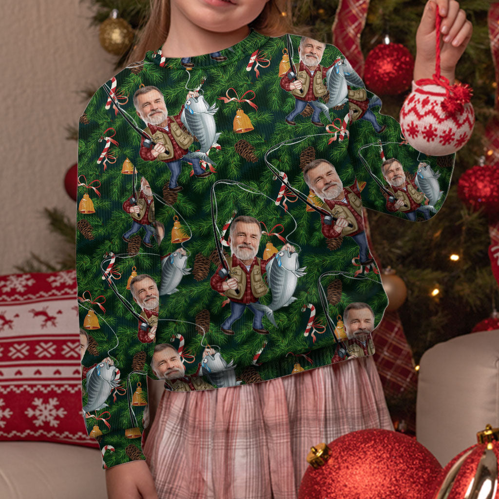 Fishing Lover - Personalized Fishing Ugly Sweater