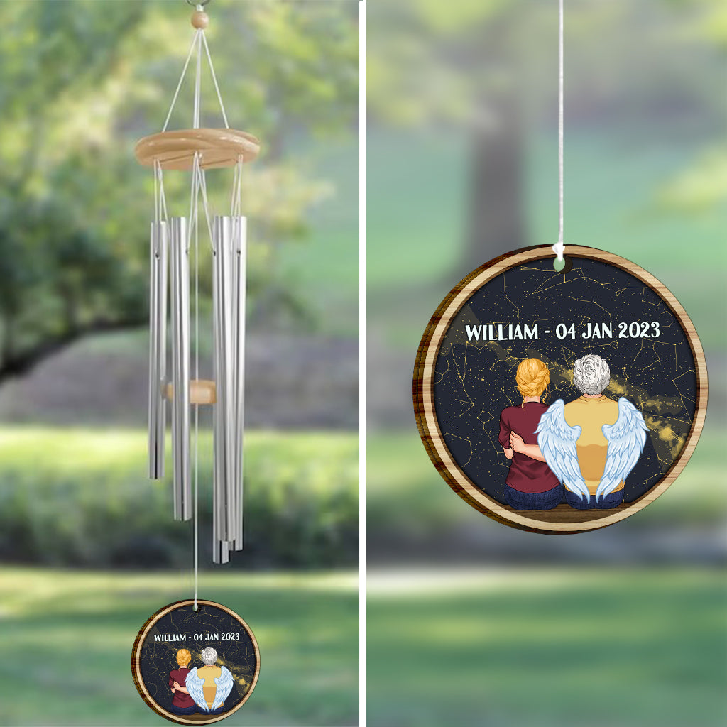 When I Look At The Stars - Personalized Memorial Wind Chime