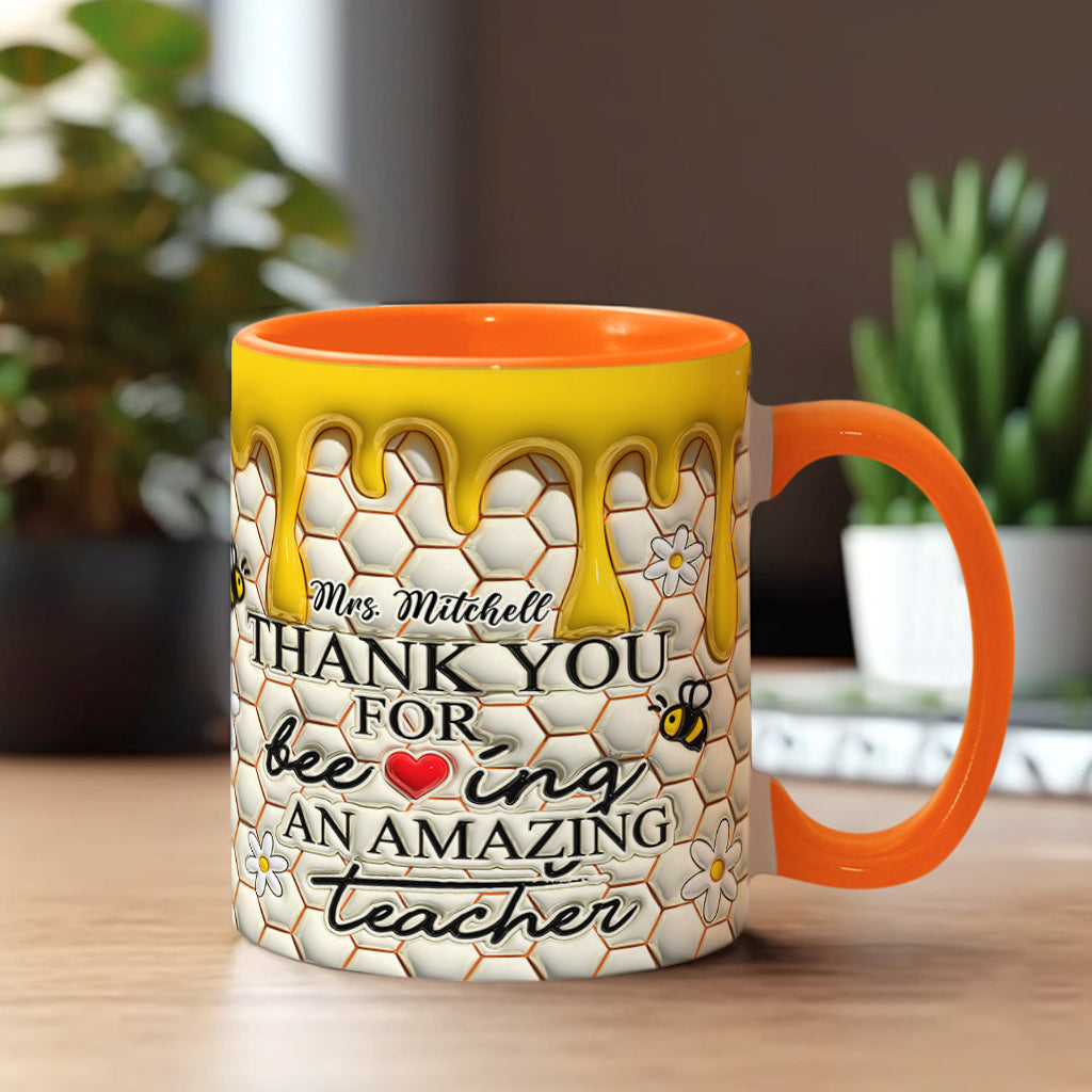 An Amazing Teacher - Personalized Teacher Accent Mug