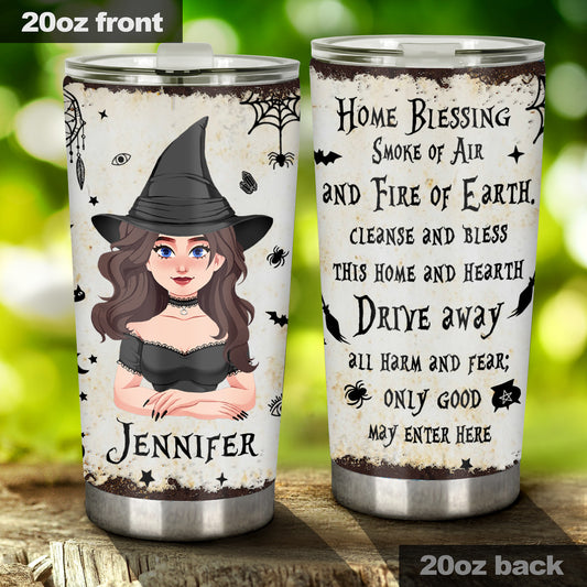 Home Blessing - Personalized Witch Tumbler