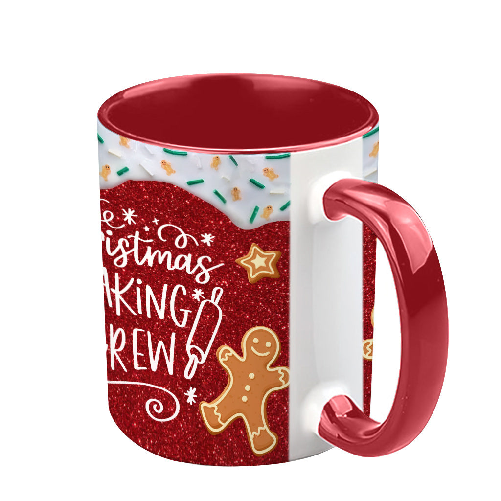 Christmas Baking Crew - Personalized Baking Accent Mug