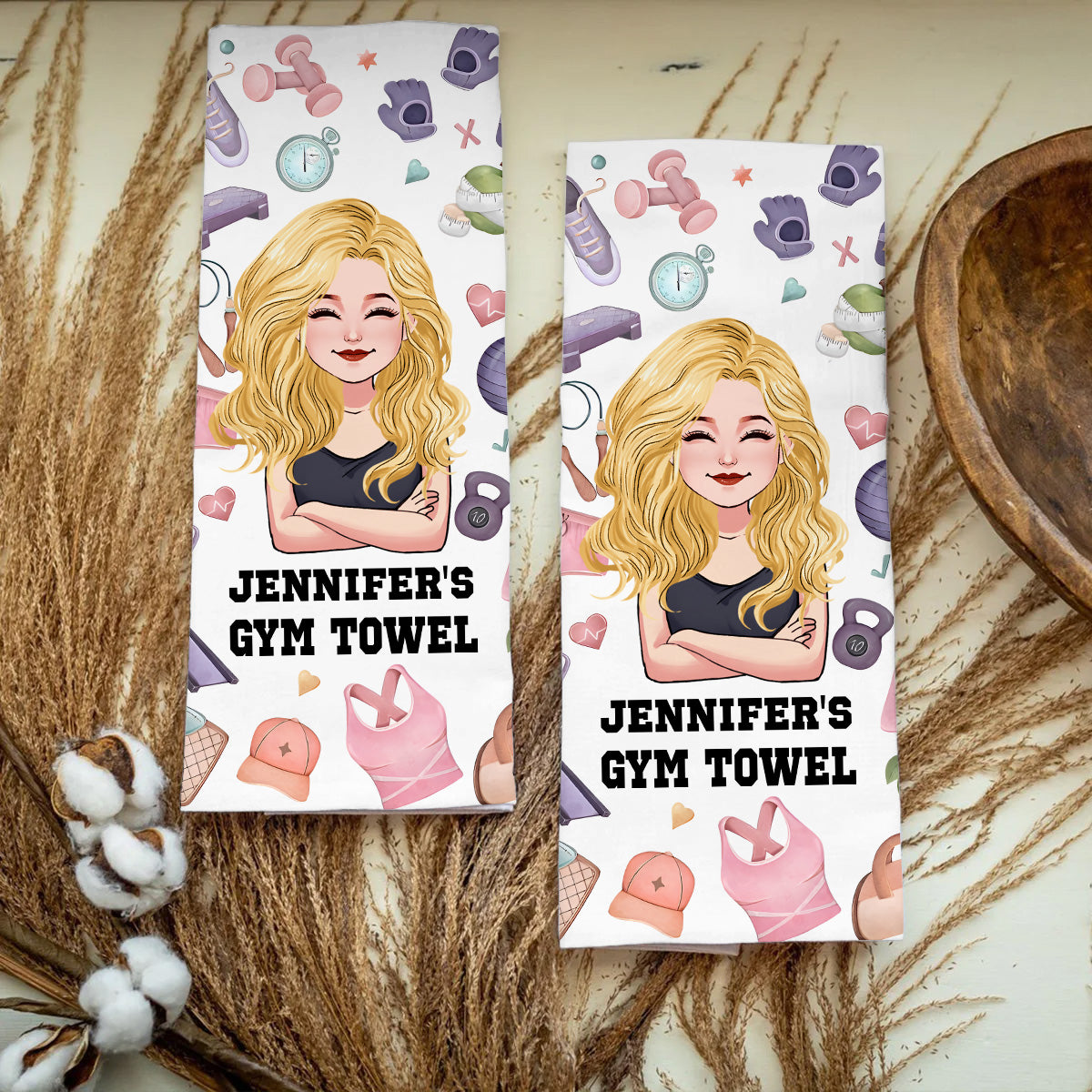 Gym Towel - Personalized Fitness Towel